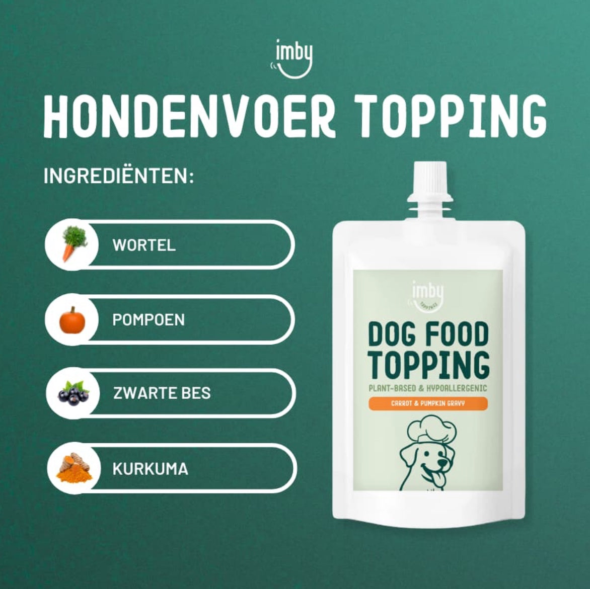 gezonde honden topping