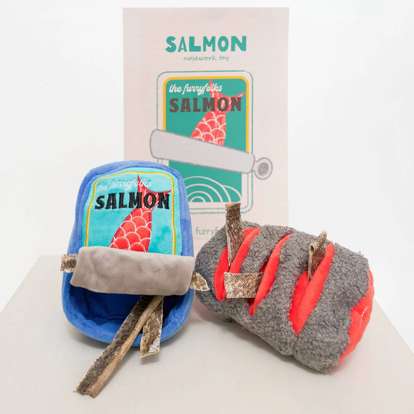The Furry Folks Tinned Salmon Nosework