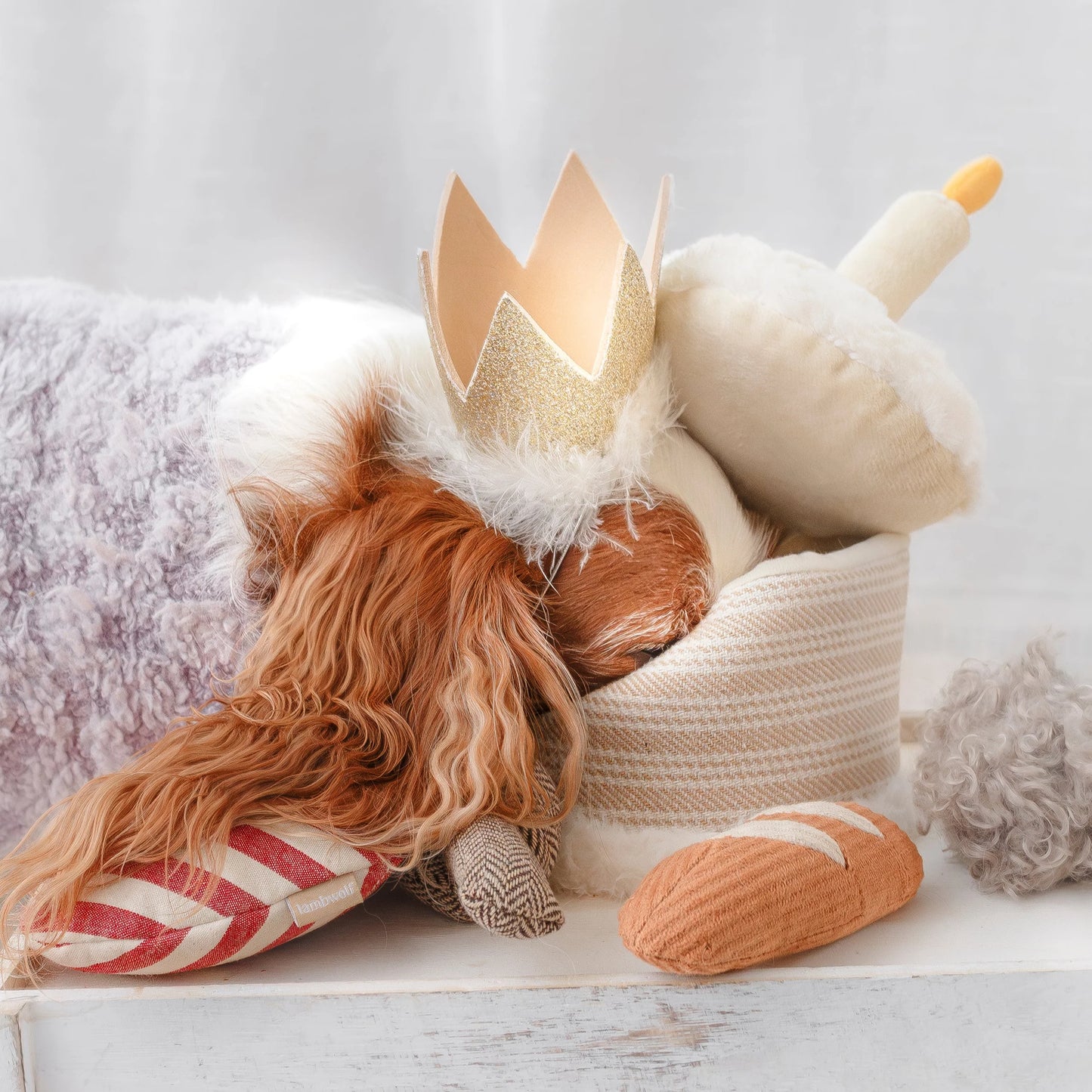 hondenspeelgoed lambwolf intelligentie