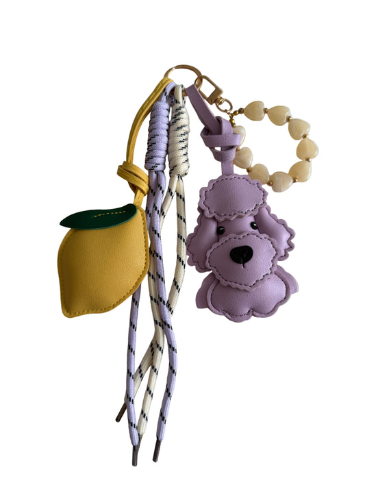 keychain hanger with poodle