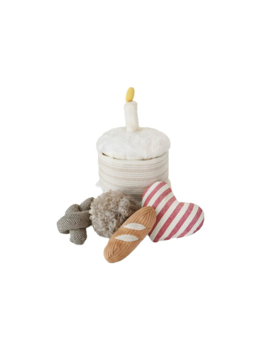 hondenspeelgoed lambwolf neuswerk