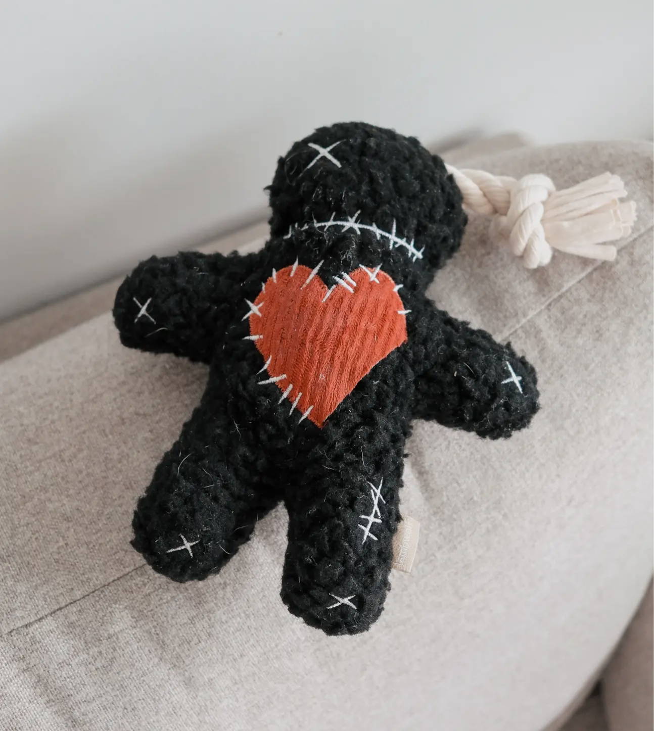 voodoo doll dog playtime