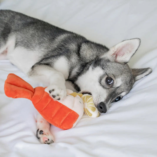husky with pups en bubs toy