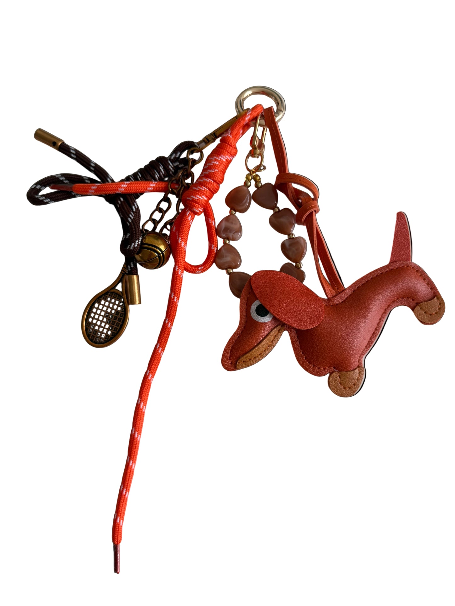 keychain hanger with dog