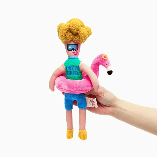 the furry folks flamingo hooman